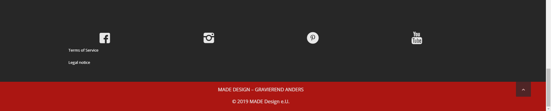 Footer Shortcut